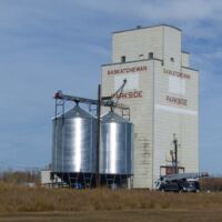 Grain Elevator in Parkside, Saskatchewan