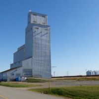 Grain Elevator in the Middle of Nowhere, Saskatchewan