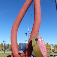World’s largest Sausage in Mundare, Alberta