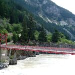 Hell's Gate Bridge über den Fraser River, British Columbia