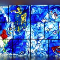 Art Institute of Chicago, Illinois<br>
"America Windows" von Marc Chagall America Windows (Art Institute of Chicago, Illinois)