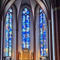 St. Stephan Mainz, Germany<br>
Kirchenfenster von Marc Chagall Kirchenfenster (St. Stephan Mainz, Germany)