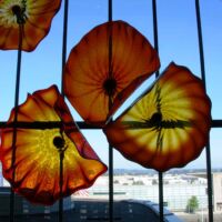 Union Pacific Station Tacoma, Washington<br>
"Monarch Window" von Dale Chihuly Monarch Window (Tacoma, Washington)