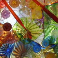 Chihuly Bridge of Glass Tacoma, Washington<br>
"Seaform Pavilion" von Dale Chihuly Seaform Pavilion (Tacoma, Washington)
