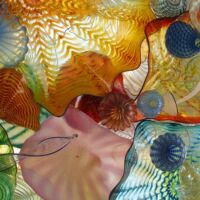 Chihuly Bridge of Glass Tacoma, Washington<br>
"Seaform Pavilion" von Dale Chihuly Seaform Pavilion (Tacoma, Washington)