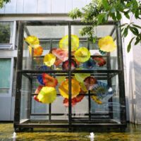Vancouver, British Columbia<br>
“Persian Wall” von Dale Chihuly Persian Wall (Vancouver, British Columbia)