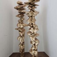 Museum Reinhard Ernst Wiesbaden, Germany<br>
„Pair“ von Tony Cragg Pair (Museum Reinhard Ernst Wiesbaden, Germany)