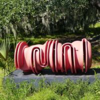 Sydney and Walda Besthoff Sculpture Garden New Orleans, Louisiana<br>
"Sinbad" von Tony Cragg Sinbad (New Orleans, Louisiana)