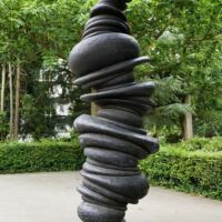 Skulpturenpark Viersen, Germany<br>
"Wirbelsäule" von Tony Cragg Wirbelsäule (Viersen, Germany)