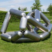Würth Skulpturengarten Künzelsau, Germany<br>
"Masters of the Universe: Screen Version" von Richard Deacon Masters of the Universe: Screen Version (Künzelsau, Germany)