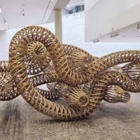 Sprengel-Museum Hannover, Germany<br>
"What Could Make Me Feel This Way" von Richard Deacon What Could Make Me Feel This Way (Sprengel-Museum Hannover, Germany)