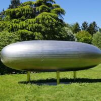 Middelheim Museum Antwerp, Belgium<br>
"Never Mind" von Richard Deacon Never Mind (Antwerp, Belgium)