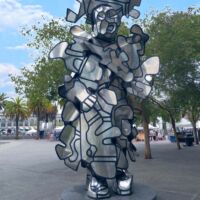 San Francisco, California<br>
"La Chiffonniere" von Jean Dubuffet La Chiffonniere (San Francisco, California)