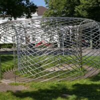 Skulpturenpark Kunsthalle Bielefeld, Germany<br>
"Spiral-Pavillion" von Olafur Eliasson Spiral-Pavillion (Bielefeld, Germany)