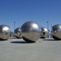 Chase Center San Francisco, California<br>
“Seeing Spheres” von Olafur Eliasson Seeing Spheres (San Francisco, California)