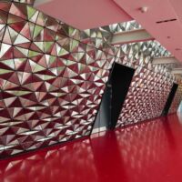 Alsion Sønderborg, Denmark<br>
"Mirror Tiles" (Music Wall) von Olafur Eliasson Mirror Tiles (Sønderborg, Denmark)
