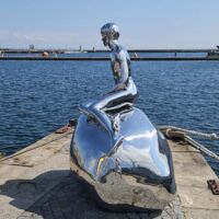 Hafen Helsingør, Denmark<br>
"Han" von Elmgreen & Dragset Han (Helsingør, Denmark)