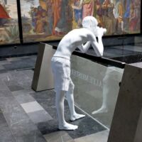 Städel Frankfurt, Germany<br>
"The Examiner, Fig. 2" von Elmgreen & Dragset The Examiner, Fig. 2 (Städel Frankfurt, Germany 2026)
