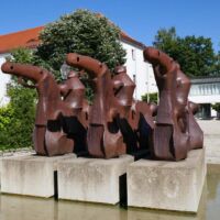 Neumarkt in der Oberpfalz, Germany<br>
„Drei Reiter“ von Lothar Fischer Drei Reiter (Neumarkt in der Oberpfalz, Germany)