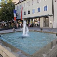 Neumarkt in der Oberpfalz, Germany<br>
„Büsten als Vierergruppe“ von Lothar Fischer Büsten als Vierergruppe (Neumarkt in der Oberpfalz, Germany)