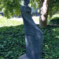 Skulpturenpark KIT Nord Karlsruhe, Germany<br>
"Gesockelte Norne II" von Lothar Fischer Gesockelte Norne II (Karlsruhe, Germany)