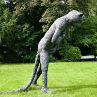 Gustavsgarten Bad Homburg, Germany<br>
"Emissary Cats" von Laura Ford Emissary Cats (Bad Homburg, Germany)