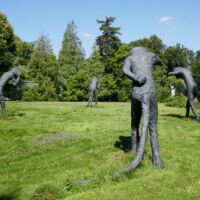 Gustavsgarten Bad Homburg, Germany<br>
"Emissary Cats" von Laura Ford Emissary Cats (Bad Homburg, Germany)