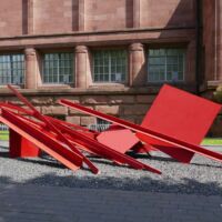 Kunsthalle Mannheim, Germany<br>
"Großer Bug 2" von Christoph Freimann Großer Bug 2 (Mannheim, Germany)