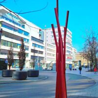 Stuttgart, Germany<br>
"Il Punto" von Christoph Freimann Il Punto (Stuttgart, Germany)