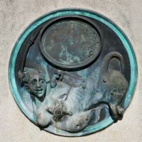 Königsplatz Germersheim, Germany<br>
"Flügel der Fantasie" von Jürgen Goertz Flügel der Fantasie (Germersheim, Germany)