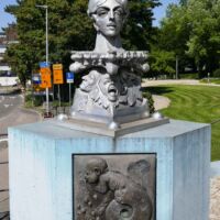 Bausparkasse Schwäbisch Hall, Germany<br>
„Der Mensch im Mittelpunkt“ von Jürgen Goertz Der Mensch im Mittelpunkt (Schwäbisch Hall, Germany)