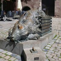 Nürnberg, Germany<br>
„Dürer-Hase“ von Jürgen Goertz Dürer-Hase (Nürnberg, Germany)