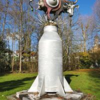 Schlosspark Angelbachtal, Germany<br>
"Kuh-riosum" von Jürgen Goertz Kuh-riosum (Angelbachtal, Germany)