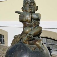 Heckerhaus Angelbachtal, Germany<br>
"Bamberger Baby" von Jürgen Goertz Bamberger Baby (Angelbachtal, Germany)