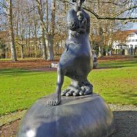Schlosspark Angelbachtal, Germany<br>
"Amme Amadeus" von Jürgen Goertz Amme Amadeus (Angelbachtal, Germany)