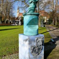Schlosspark Angelbachtal, Germany<br>
"Allegorie der Luft" von Jürgen Goertz Allegorie der Luft (Angelbachtal, Germany)