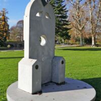 Schlosspark Angelbachtal, Germany<br>
"Diva Concrete" von Jürgen Goertz Diva Concrete (Angelbachtal, Germany)