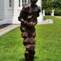 Botanical Art Gallery, Singapore<br>
"Contract" von Antony Gormley Contract (Singapore)