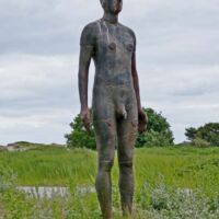 ARKEN Museum of Contemporary Art Ishøj, Denmark<br>
"Another Time V" von Antony Gormley Another Time V (Ishøj, Denmark)