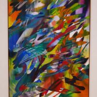 Mildred Lane Kemper Art Museum St. Louis, Missouri<br>
"Untitled" von Katharina Grosse Untitled (Mildred Lane Kemper Art Museum St. Louis, Missouri)