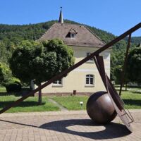 Skulpturenpark Heidelberg, Germany<br>
"Solarica Y" von Bernhard Heiliger Solarica Y (Heidelberg, Germany)