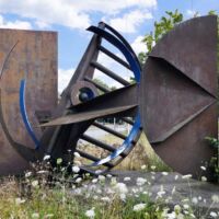 Skulpturenmeile Hannover, Germany<br>
“Deus ex Machina” von Bernhard Heiliger Deus ex Machina (Hannover, Germany)