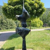 Skulpturenpark Heidelberg, Germany<br>
"Große vegetative Skulptur" von Bernhard Heiliger Große vegetative Skulptur (Heidelberg, Germany)