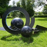 Schloss Gottorf Schleswig, Germany<br>
"Kronos" von Bernhard Heiliger Kronos (Schleswig, Germany)
