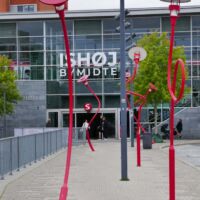 Arkenwalk Ishøj, Denmark<br>
"Modified Street Lights" von Jeppe Hein Modified Street Lights (Ishøj, Denmark)