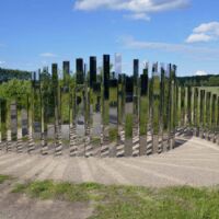 LIFE Campus Kongens Lyngby, Denmark<br>
"Gravity Mirror Pavilion" von Jeppe Hein Gravity Mirror Pavilion (Kongens Lyngby, Denmark)
