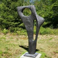 Kröller-Müller Museum Otterlo, the Netherlands<br>
"Figure (Archaean)" von Barbara Hepworth Figure - Archaean (Otterlo, the Netherlands)