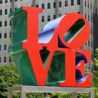 Love Park Philadelphia, Pennsylvania<br>
"LOVE" von Robert Indiana LOVE (Philadelphia, Pennsylvania)