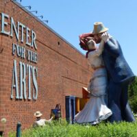 Grounds for Sculpture Hamilton, New Jersey<br>
"A Turn of the Century" von Seward Johnson A Turn of the Century (Hamilton, New Jersey)