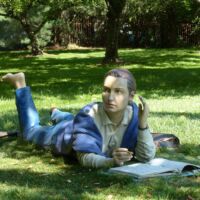 Grounds for Sculpture Hamilton, New Jersey<br>
"Summer Thinking" von Seward Johnson Summer Thinking (Hamilton, New Jersey)